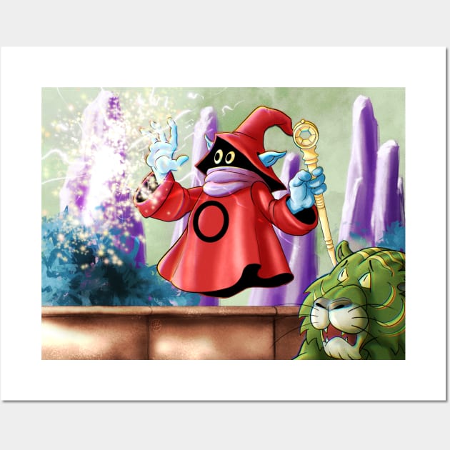 ORKO'S NEW TRICK Wall Art by CrazyPencilComics